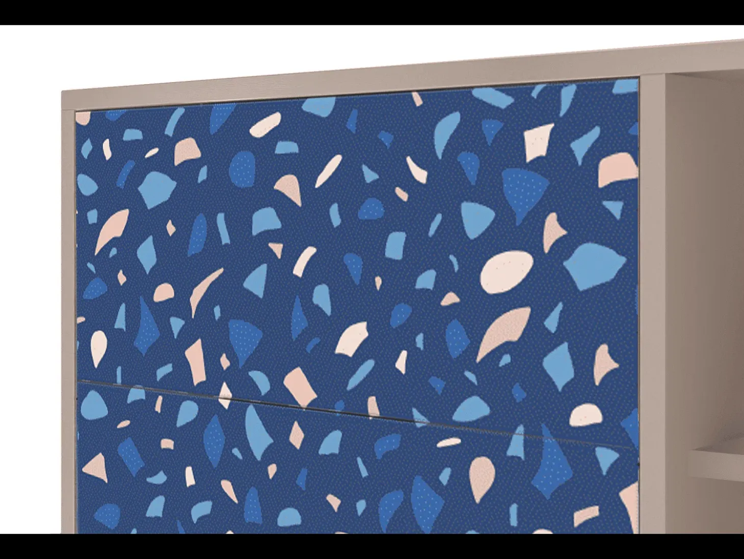 Aparador - 125x98x48 cm - BS2 - Soap Whirpool, Latte