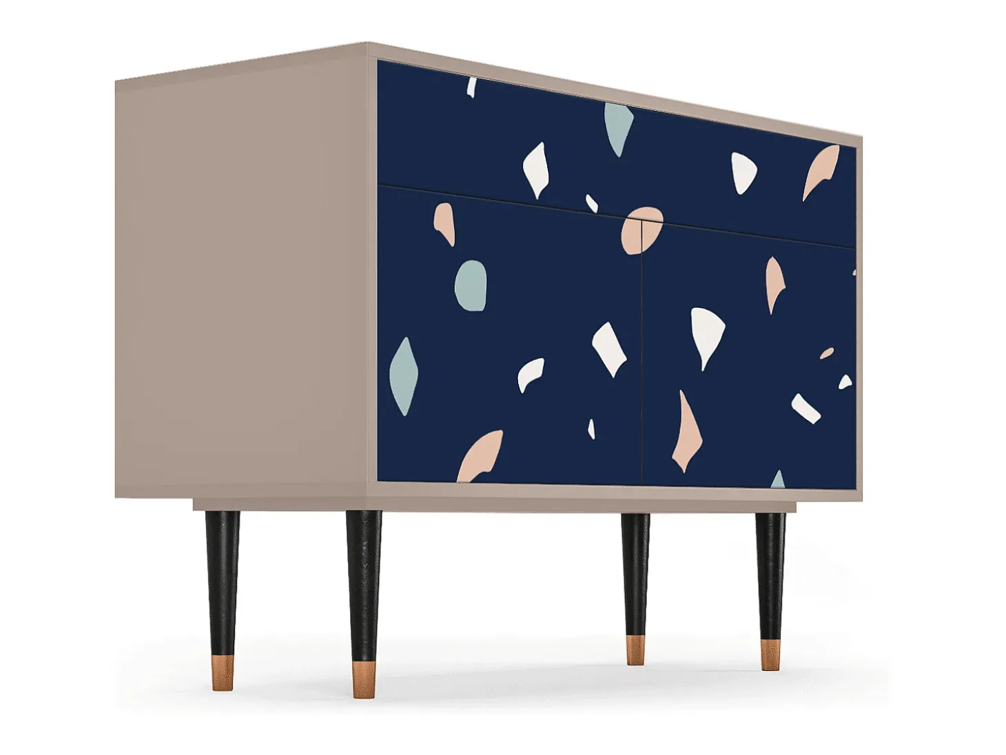 Aparador - 115x85x48 cm - BS4 - Space Satellites, Latte