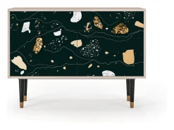 Aparador - 115x85x48 cm - BS4 - Space Rocks, Latte