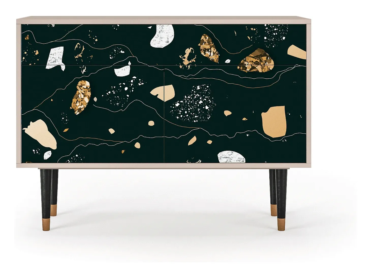 Aparador - 115x85x48 cm - BS4 - Space Rocks, Latte