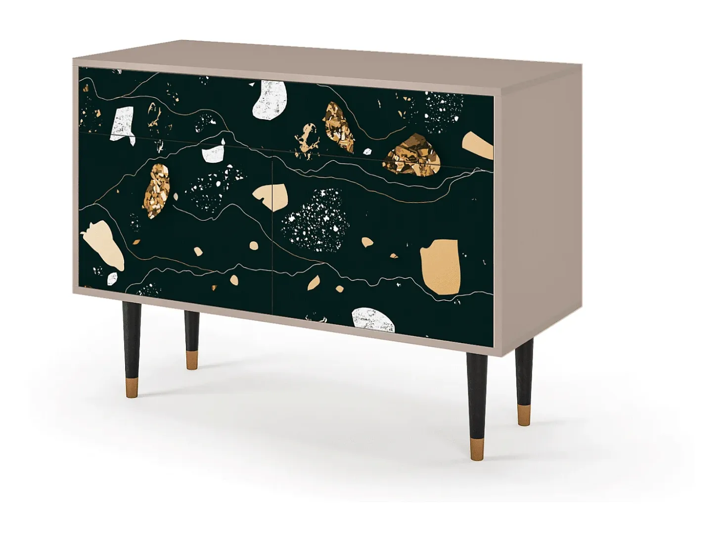 Aparador - 115x85x48 cm - BS4 - Space Rocks, Latte