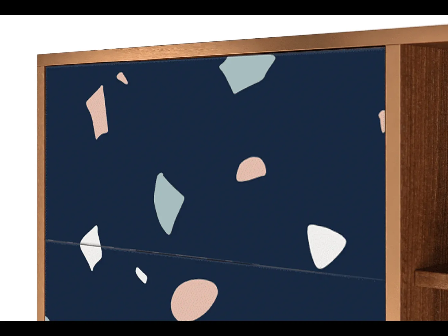 Aparador - 125x98x48 cm - BS2 - Space Satellites, Nogal