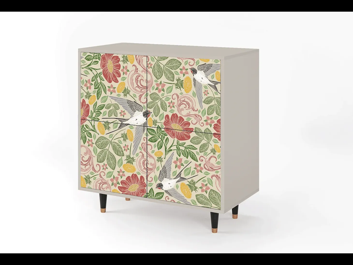 Aparador - 94x96x48 cm - BS3 - Spring Swallow, Arena