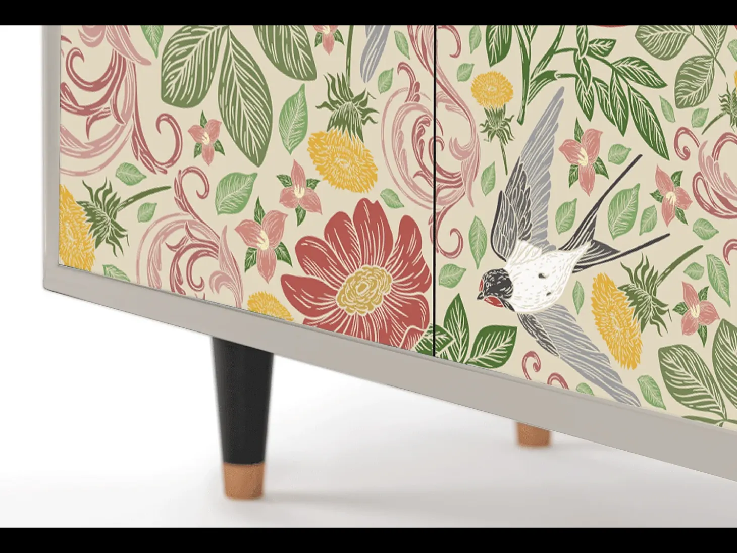 Aparador - 94x96x48 cm - BS3 - Spring Swallow, Arena