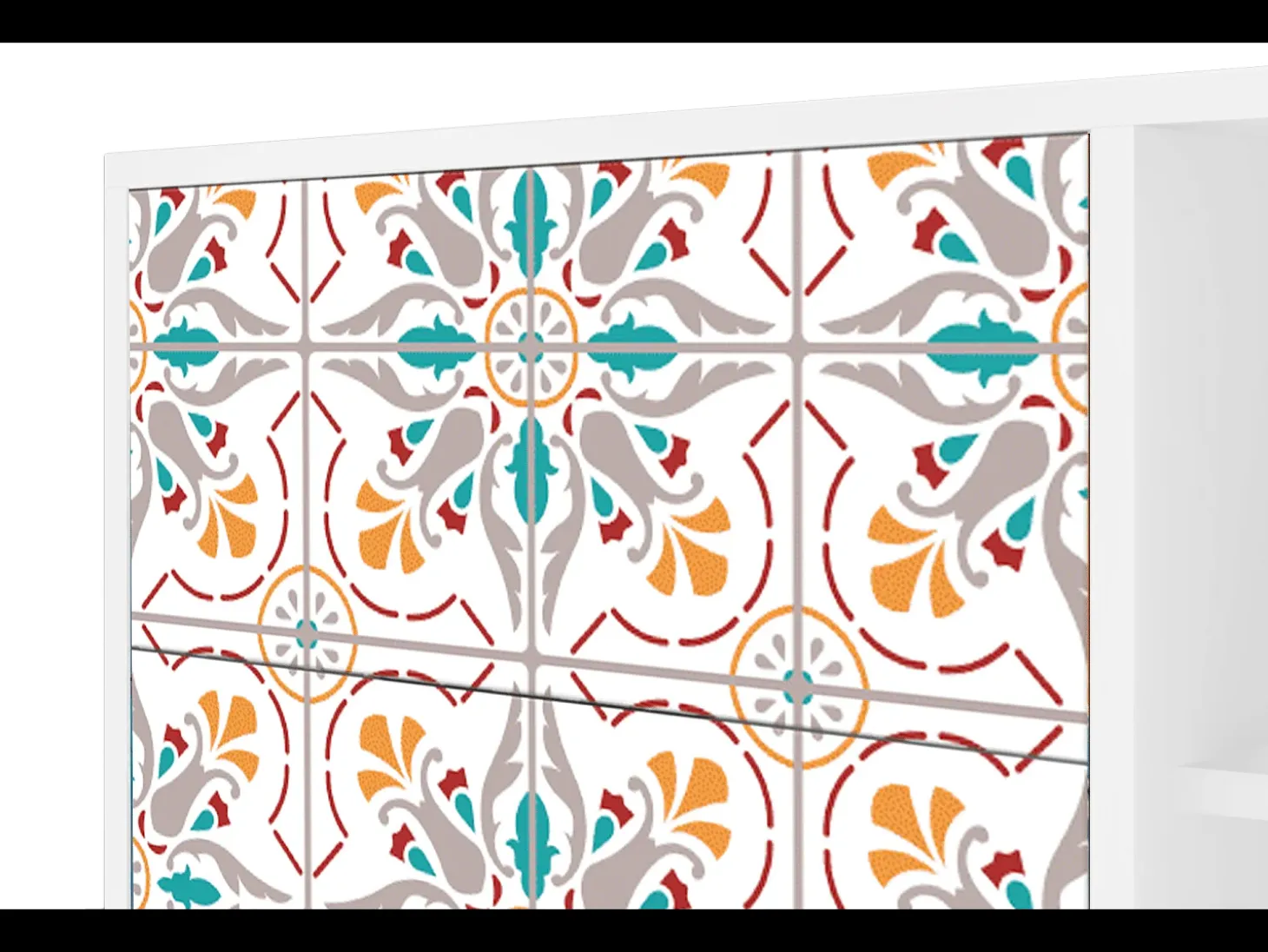 Aparador - 125x98x48 cm - BS2 - Spring Ceramics, Blanco