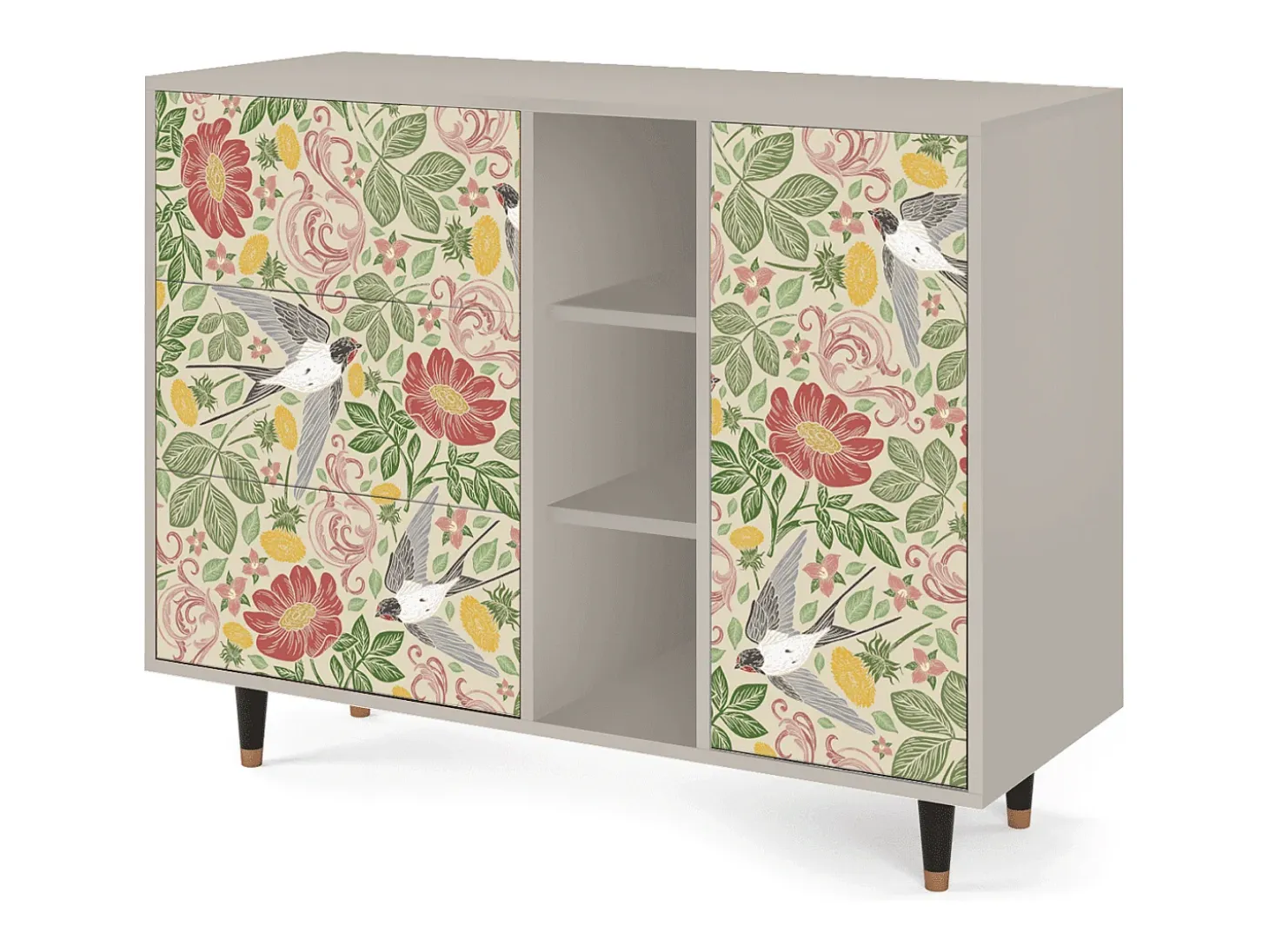Aparador - 125x98x48 cm - BS2 - Spring Swallow, Arena