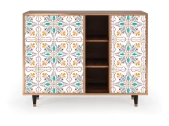 Aparador - 125x98x48 cm - BS2 - Spring Ceramics, Nogal