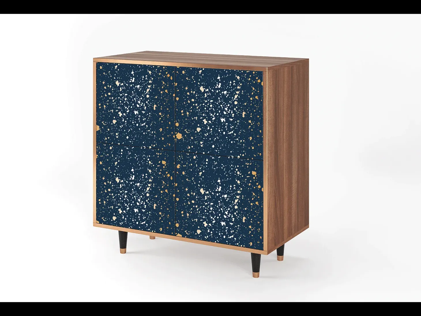 Aparador - 94x96x48 cm - BS3 - Starfall, Nogal