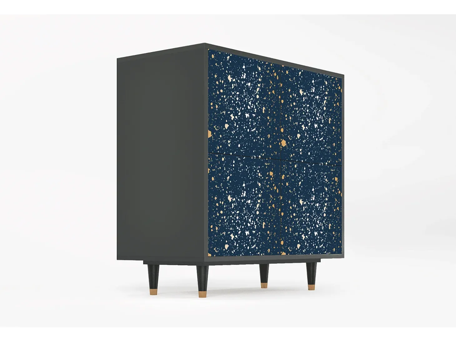 Aparador - 94x96x48 cm - BS3 - Starfall, Antracita