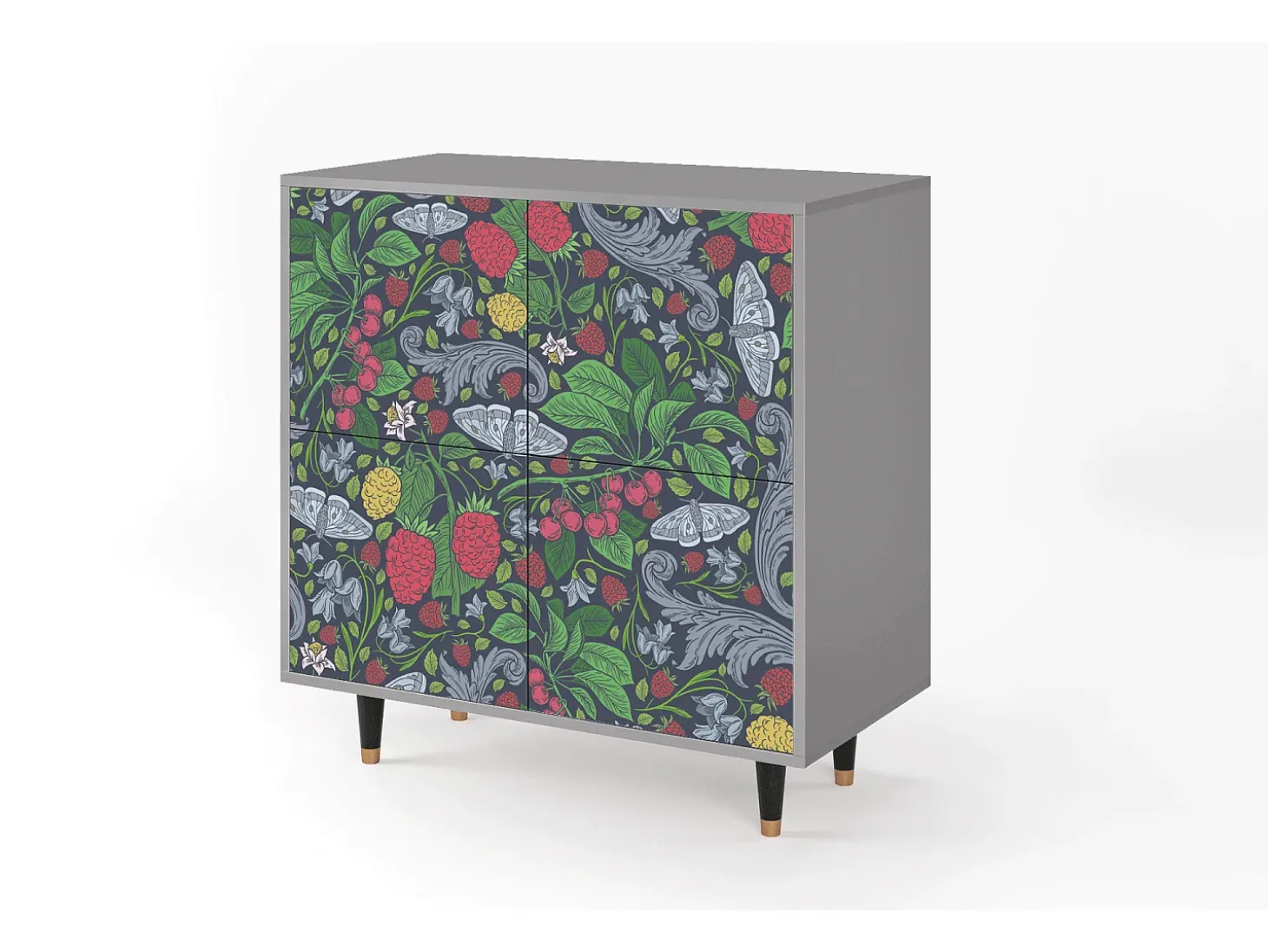 Aparador - 94x96x48 cm - BS3 - Summer Berries, Gris