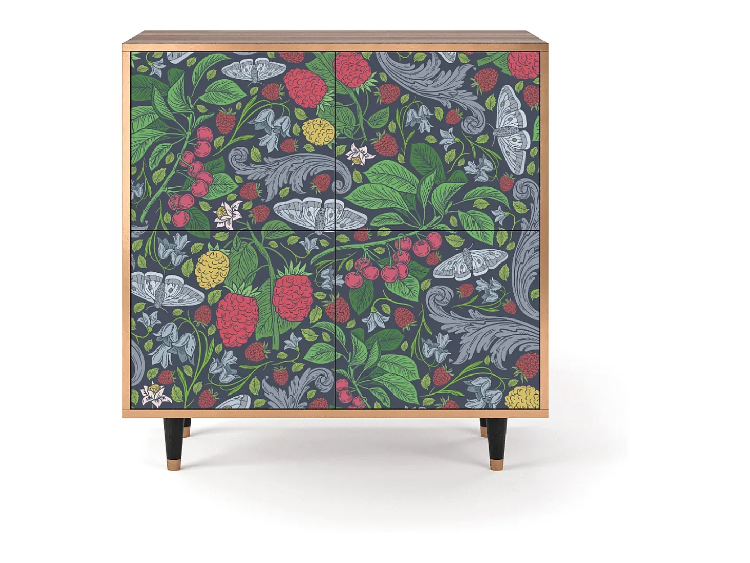 Aparador - 94x96x48 cm - BS3 - Summer Berries, Nogal