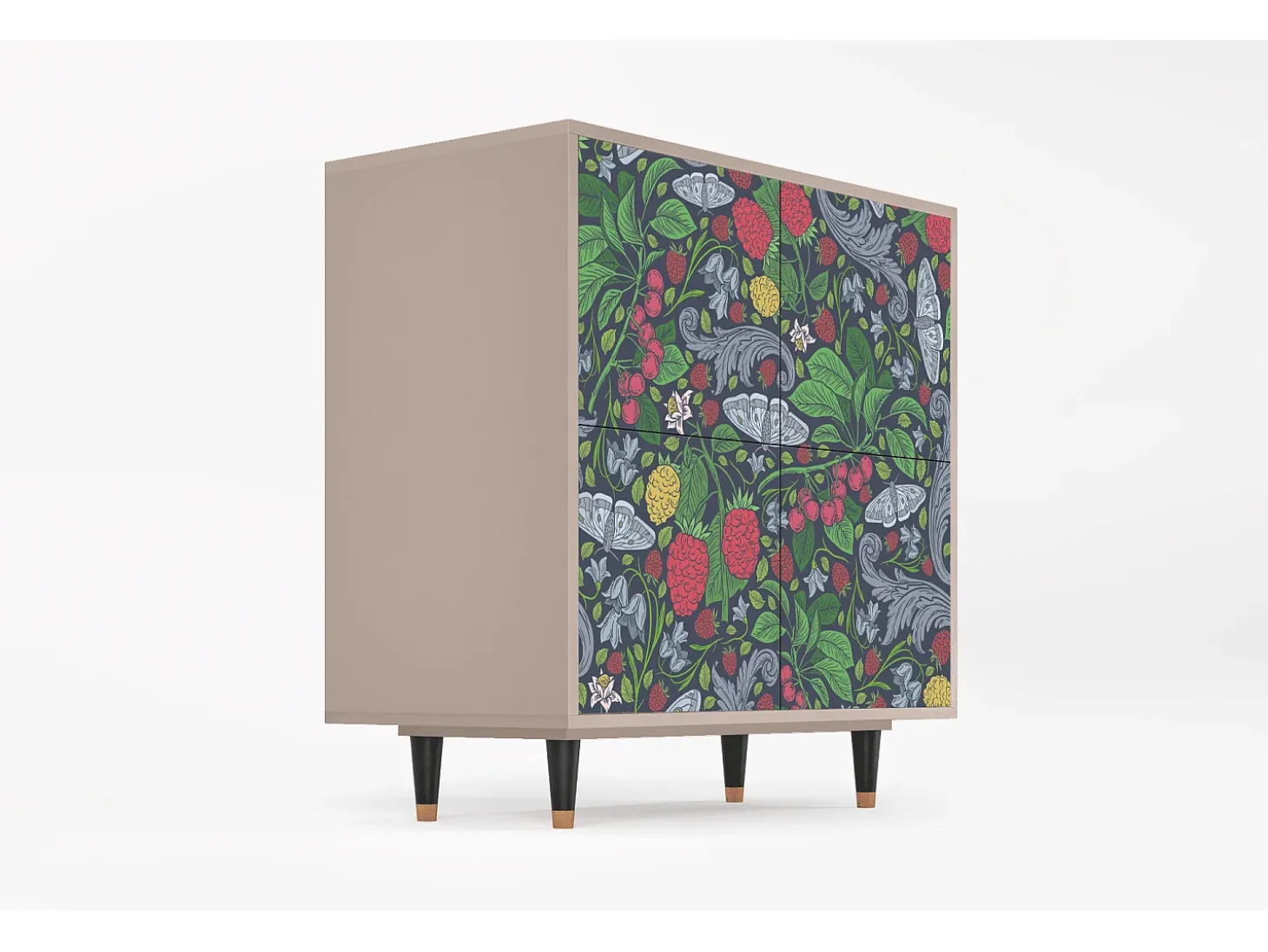 Aparador - 94x96x48 cm - BS3 - Summer Berries, Latte