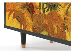 Aparador - 94x96x48 cm - BS3 - Sunflowers, Antracita