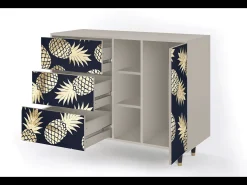 Aparador - 125x98x48 cm - BS2 - Sunny Pineaple, Arena
