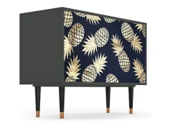 Aparador - 115x85x48 cm - BS4 - Sunny Pineaple, Antracita