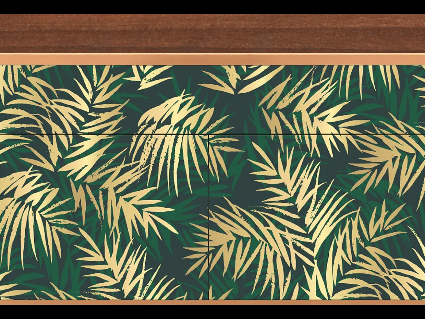 Aparador - 115x85x48 cm - BS4 - Sunny Palm Tree, Nogal