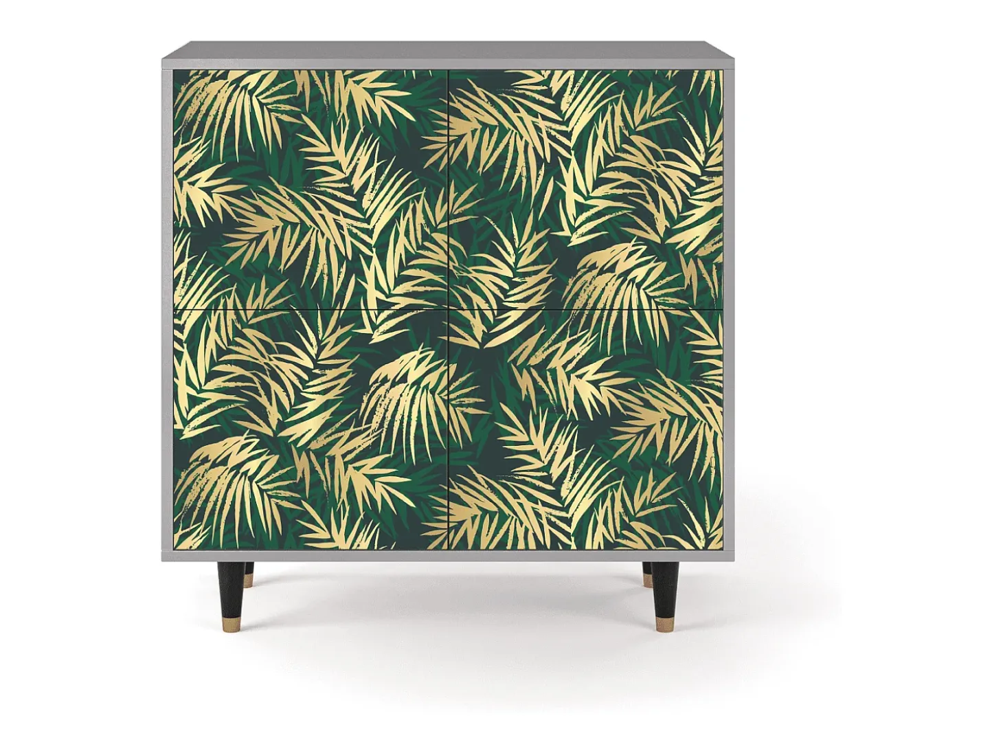 Aparador - 94x96x48 cm - BS3 - Sunny Palm Tree, Gris