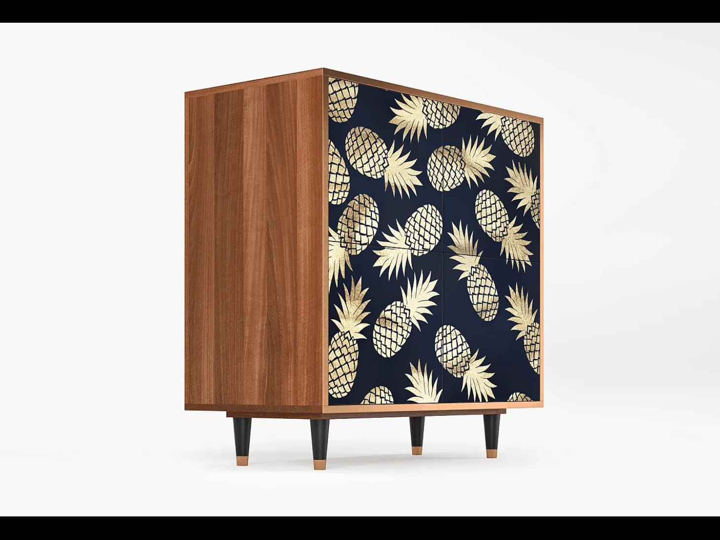 Aparador - 94x96x48 cm - BS3 - Sunny Pineaple, Nogal