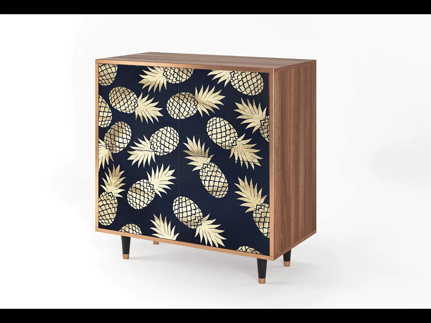 Aparador - 94x96x48 cm - BS3 - Sunny Pineaple, Nogal