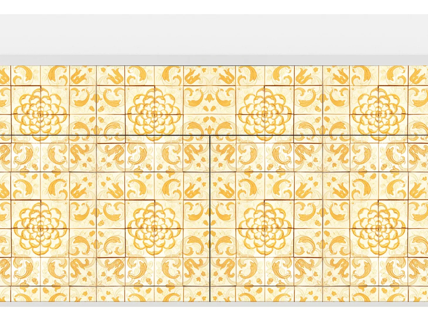Aparador - 115x85x48 cm - BS4 - Sunshiny Tile, Blanco