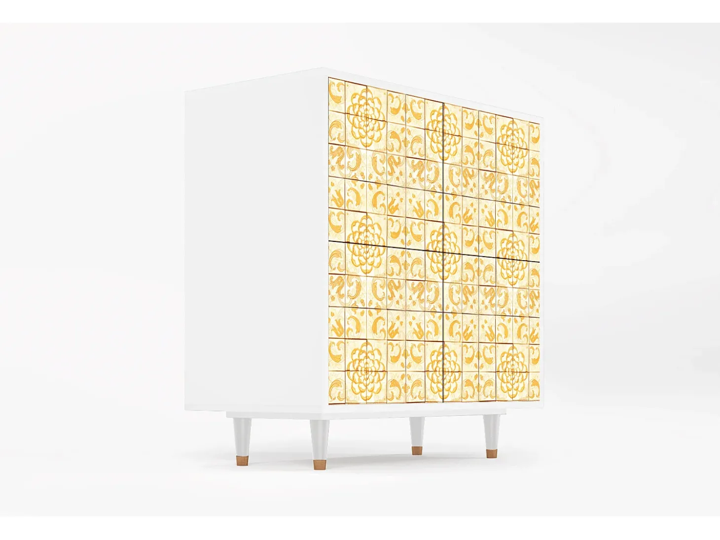 Aparador - 94x96x48 cm - BS3 - Sunshiny Tile, Blanco