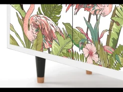 Aparador - 94x96x48 cm - BS3 - Sweet Flamingo, Blanco