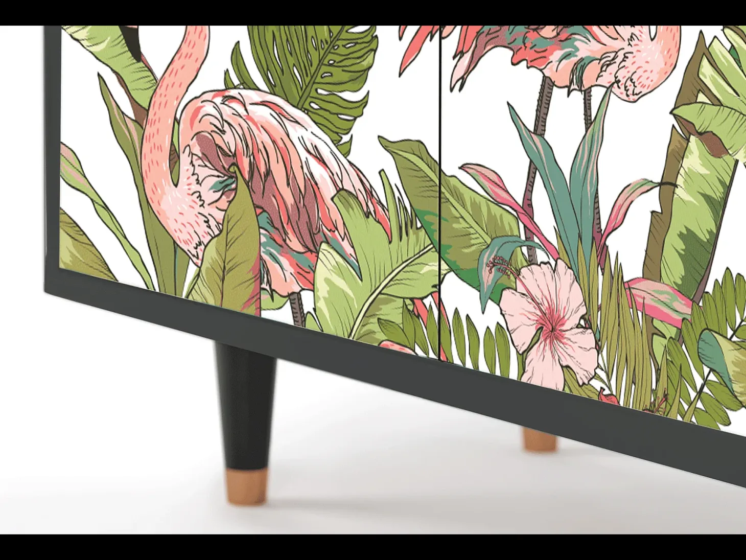 Aparador - 94x96x48 cm - BS3 - Sweet Flamingo, Antracita