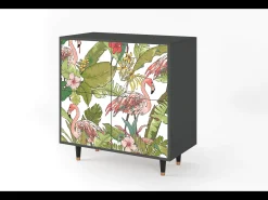 Aparador - 94x96x48 cm - BS3 - Sweet Flamingo, Antracita