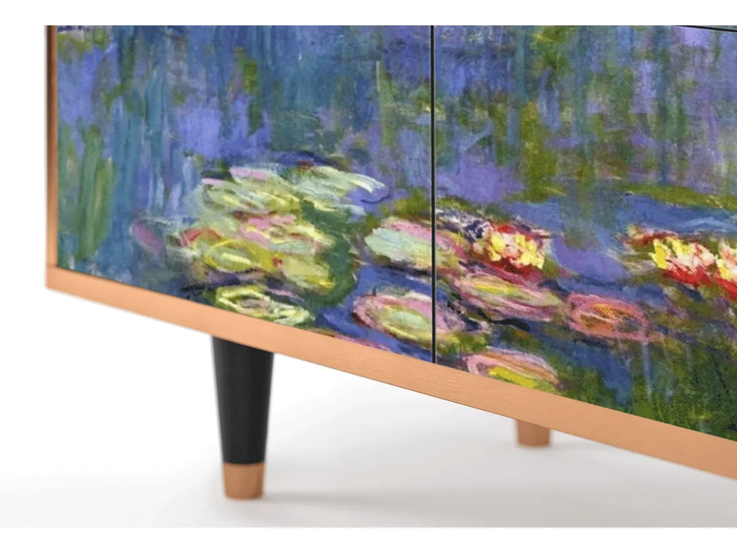 Aparador - 94x96x48 cm - BS3 - The water lily pond , Nogal