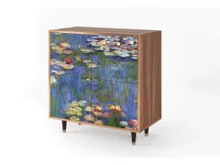 Aparador - 94x96x48 cm - BS3 - The water lily pond , Nogal