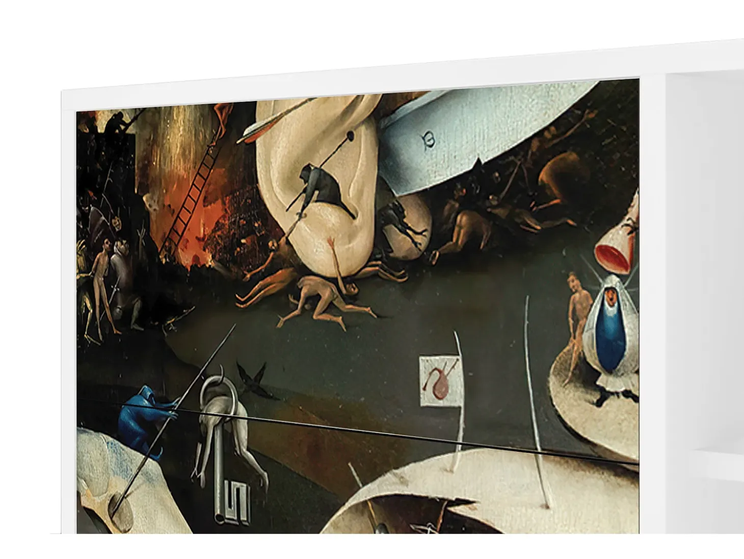 Aparador - 125x98x48 cm - BS2 - The Garden 2, Blanco