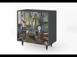 Aparador - 94x96x48 cm - BS3 - The Studio , Antracita
