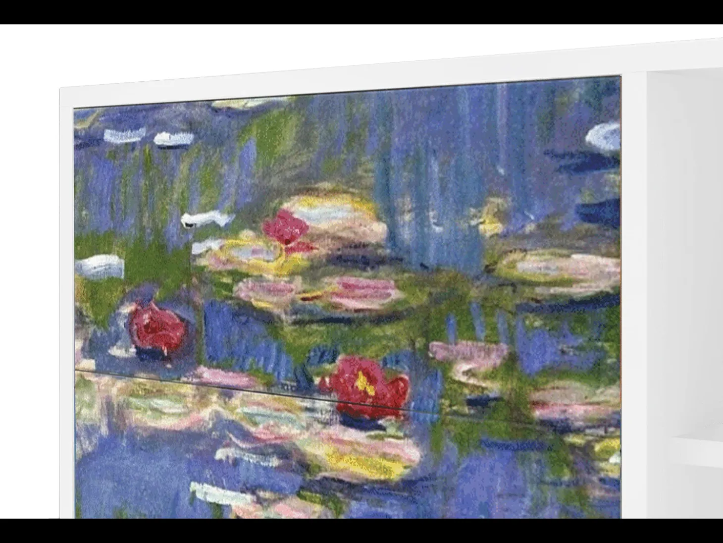 Aparador - 125x98x48 cm - BS2 - The water lily pond , Blanco