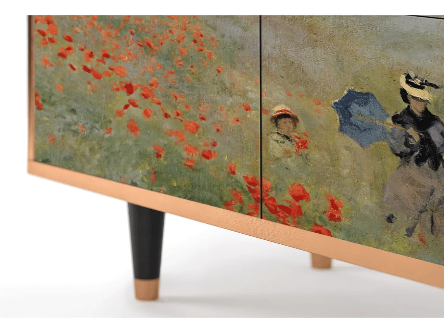 Aparador - 94x96x48 cm - BS3 - The Poppy Field , Nogal