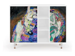 Aparador - 125x98x48 cm - BS2 - The Maiden by Klimt, Blanco