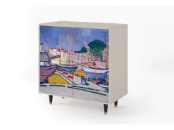 Aparador - 94x96x48 cm - BS3 - The Port of Collioure , Arena