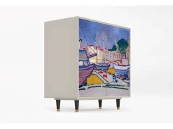Aparador - 94x96x48 cm - BS3 - The Port of Collioure , Arena