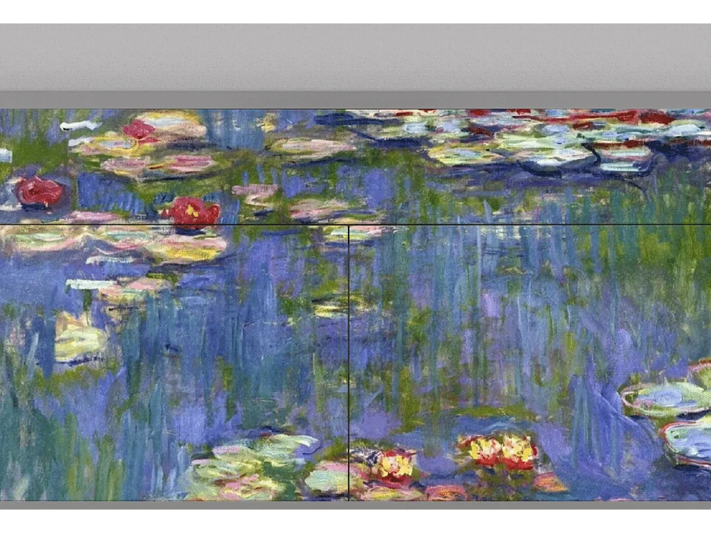 Aparador - 115x85x48 cm - BS4 - The water lily pond , Gris