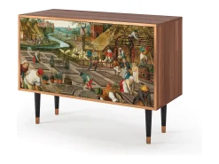 Aparador - 115x85x48 cm - BS4 - The Younger - Spring, Nogal