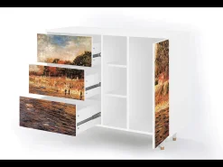 Aparador - 125x98x48 cm - BS2 - The Banks, Blanco