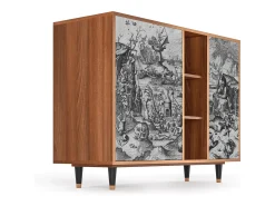 Aparador - 125x98x48 cm - BS2 - The Temptation, Nogal