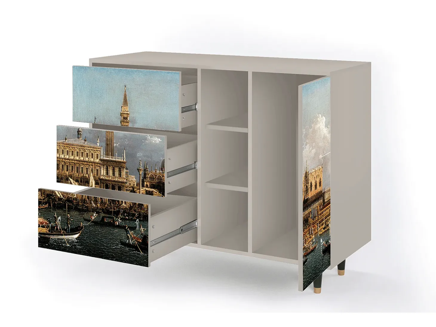 Aparador - 125x98x48 cm - BS2 - The Bucintoro, Arena