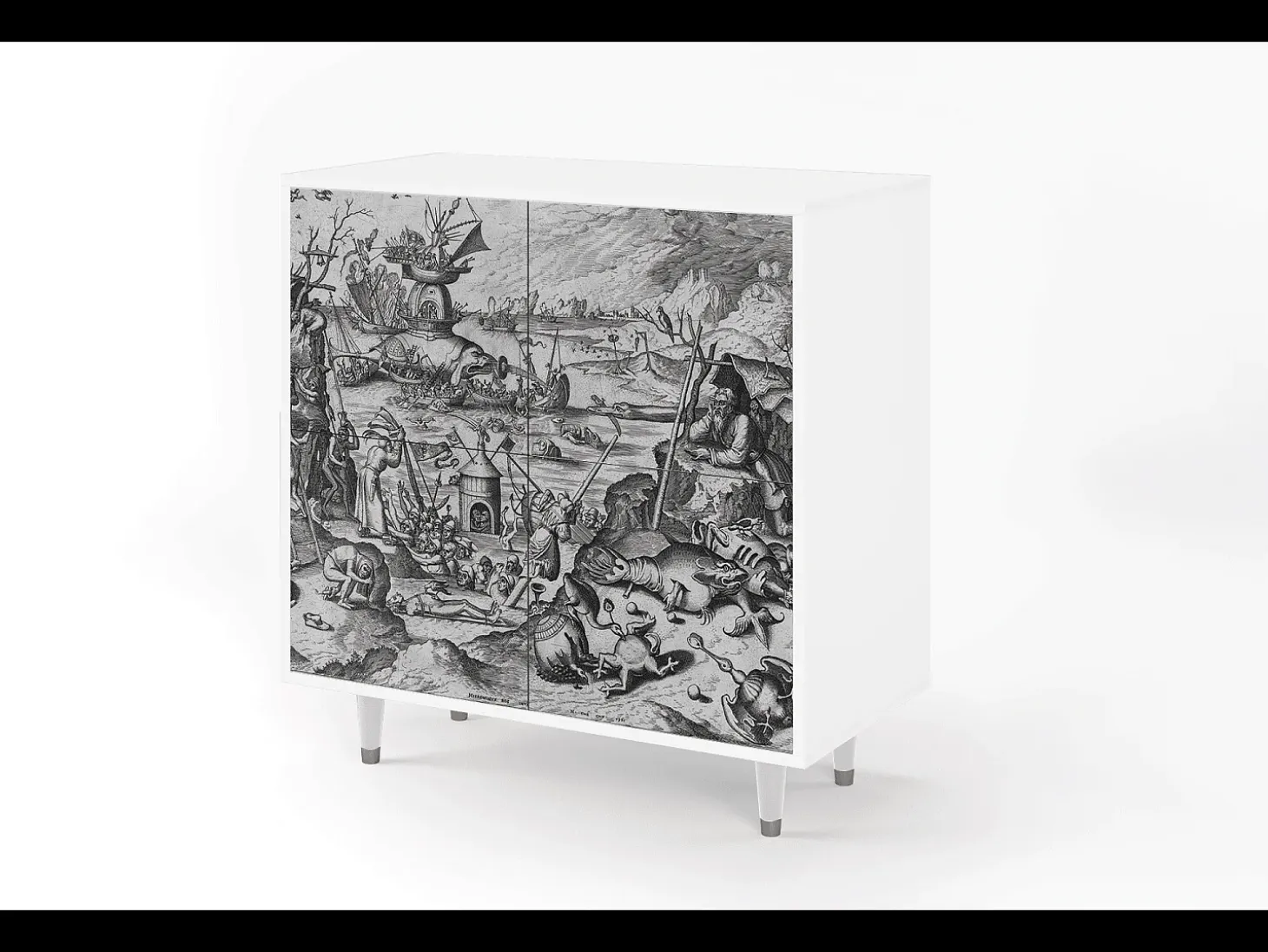 Aparador - 94x96x48 cm - BS3 - The Temptation, Blanco