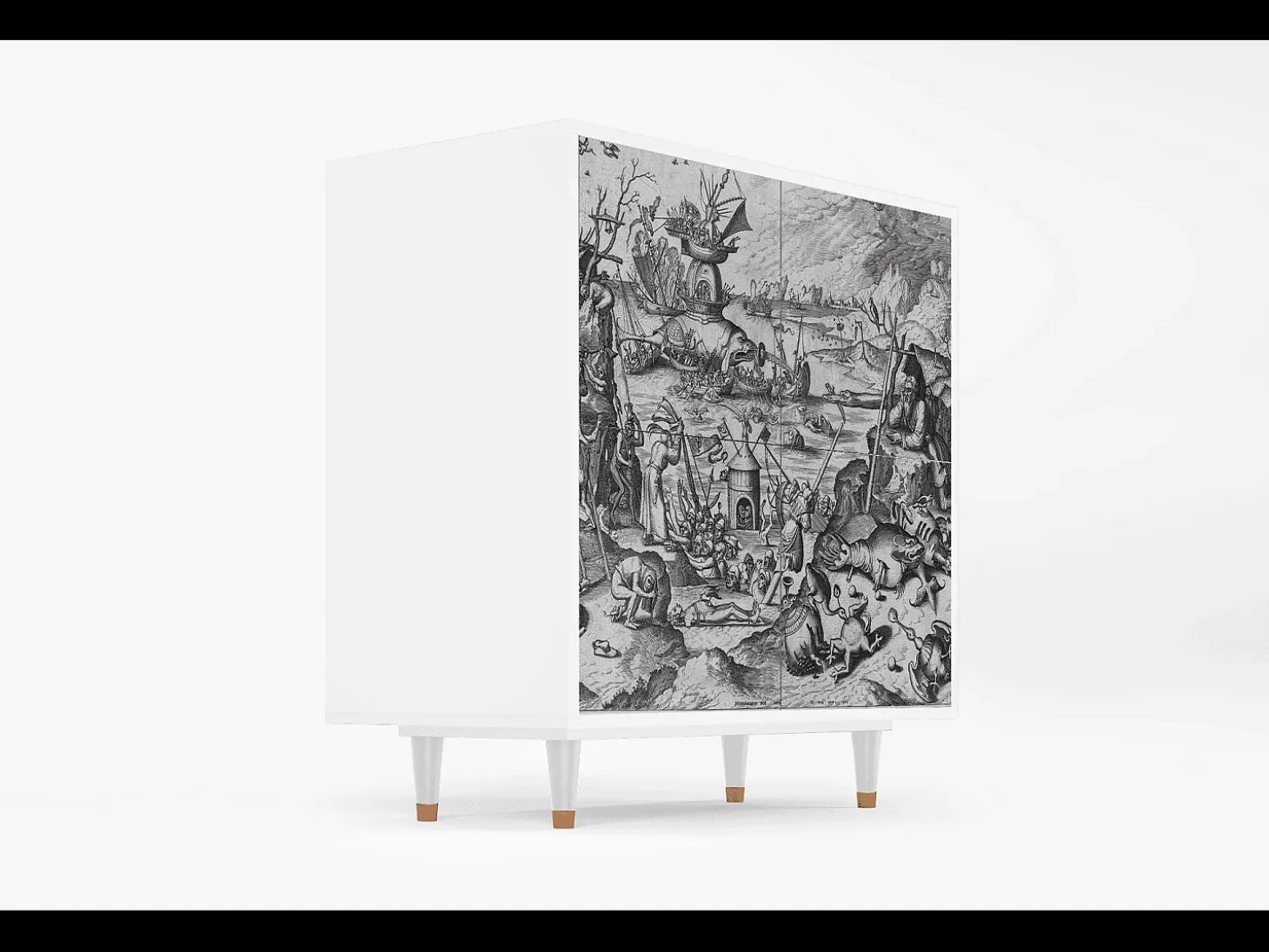 Aparador - 94x96x48 cm - BS3 - The Temptation, Blanco