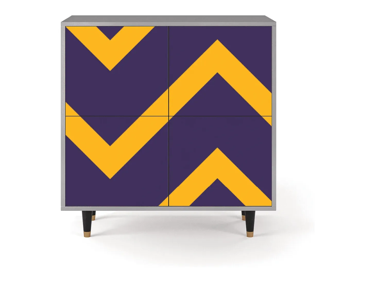 Aparador - 94x96x48 cm - BS3 - The Brightest Way, Gris