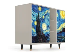 Aparador - 125x98x48 cm - BS2 - The Starry Night , Arena