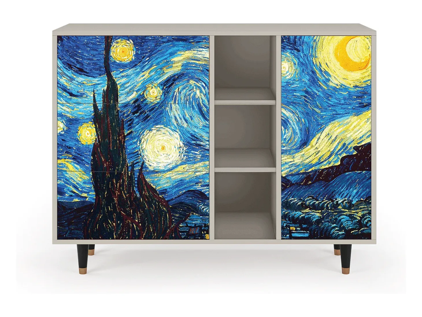 Aparador - 125x98x48 cm - BS2 - The Starry Night , Arena