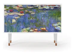 Aparador - 115x85x48 cm - BS4 - The water lily pond , Blanco
