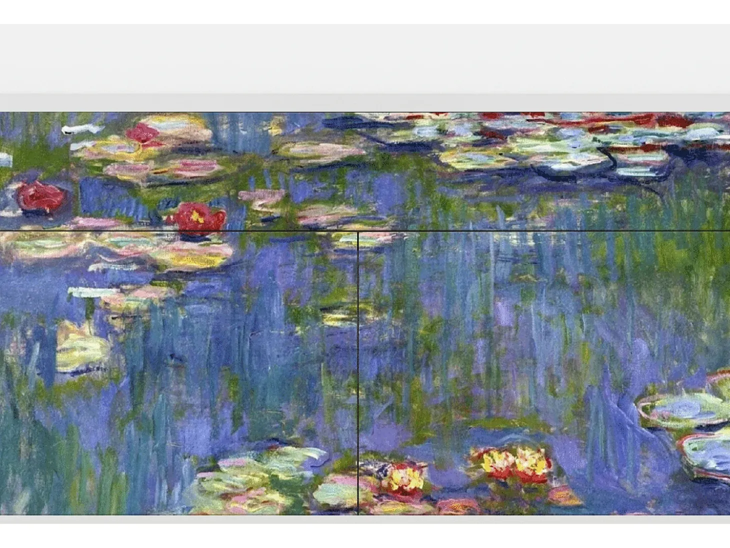 Aparador - 115x85x48 cm - BS4 - The water lily pond , Blanco