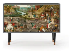 Aparador - 115x85x48 cm - BS4 - The Younger - Spring, Antracita